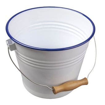 Enamel Bucket 28cm