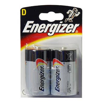 Energizer® Alkaline Power D Battery - Pack of 2