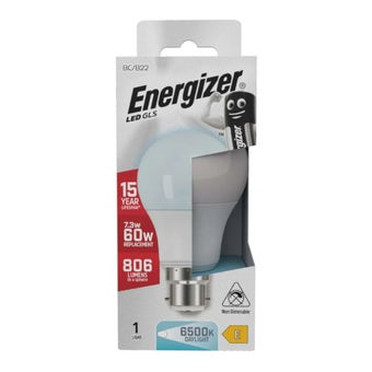 Energizer Led GLS 7.3W B22 806Lm Daylight (60W)