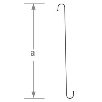 Epoxy Steel "S" Hook