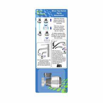 EasiPlumb Mixer Tap Swivel Spray Attachment