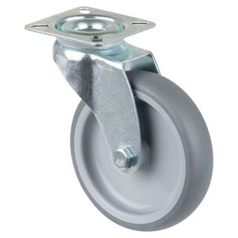 Equipment Castor 100mm Swivel – 70kg Load Capacity I Grey