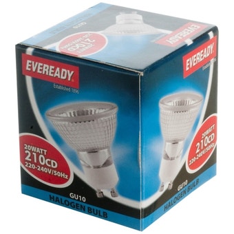 Eveready 20W GU10 Halogen Light Bulb