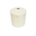 White PVC Radiator Valve Cap