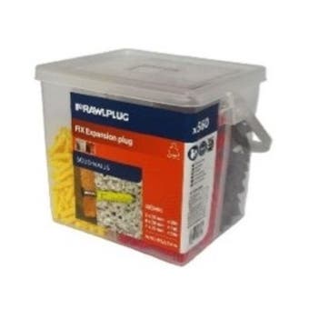 Rawlplugs Nylon Plugs Mixed