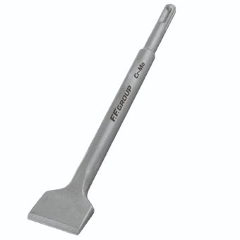 F.F GROUP PrecisionEdge SDS-PLUS Wide Bend Spade Chisel 250×40mm
