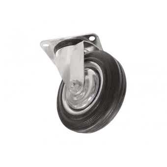 Centurion Rubber Swivel Castor Wheel - 125mm