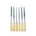 File Set with Wooden Handle - 6 pieces