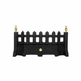 Percy Doughty Style Fret Brass Finials 16"