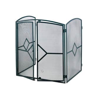 Mansion Black Deluxe Stove Guard