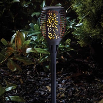 Solar Flaming Torch Light – 46 LED Garden Stake