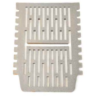 Flat Boiler Fire Grate 16" – Straight Front, Heavy-Duty Replacement Grate for Solid Fuel Fires