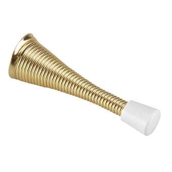 Flexi Door Stop Brass