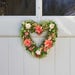 Floraheart Artificial Wreath I Weather & UV Resistant I 30cm