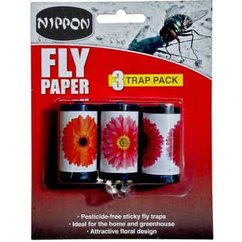 Nippon Fly Papers Pack of 3