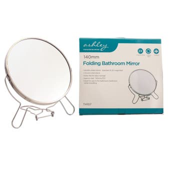 140mm Folding Bathroom Mirror