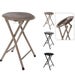 Folding Velvet Stool 30cm