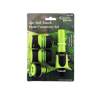 Greenblade 4 Piece Soft Touch Hose Connector Set