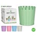 Plastic Flower Pots Assorted Colours- Each