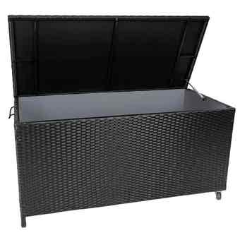 Garden Storage Box 118 cm x 54 cm x 59 cm (Rattan)