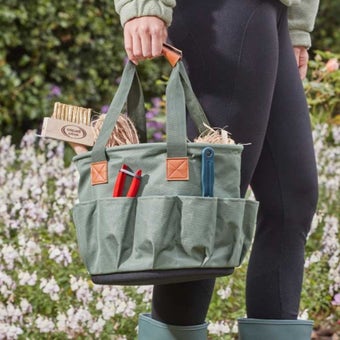 Garden Tidy Bag I Large storage with multiple side pockets I 26 x 28cm