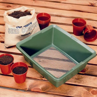 Garland PVC Fine Mesh Sieve Green