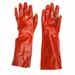 Safeline Fully Coated Textured PVC Gauntlet Gloves - 18"