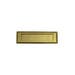 Georgian Brass Letterplate