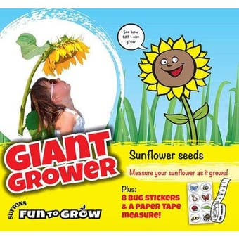 Sunflower Seeds - Giant Grower (Tall Single)