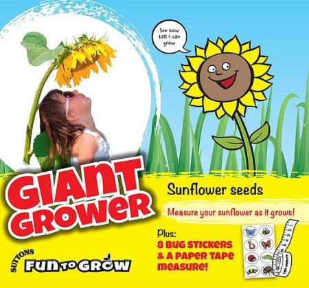 Sunflower Seeds - Giant Grower (Tall Single)