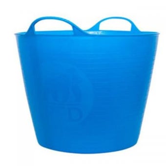 Gorilla Flexible Tub Blue 26L | Heavy Duty Multi-Purpose Carry Tub