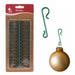 Green Christmas Tree Hooks - Pack of 60