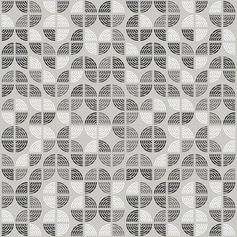 Grey Squiggle Floor Matting - Price per metre