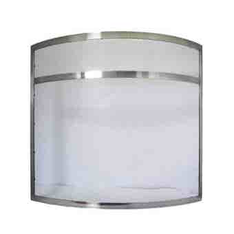 De Vielle Pewter Bow Firescreen