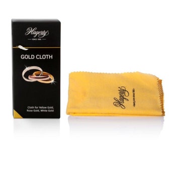 Hagerty Gold Cloth 30 x 36cm | Cleans Yellow, Pink & White Gold Jewellery