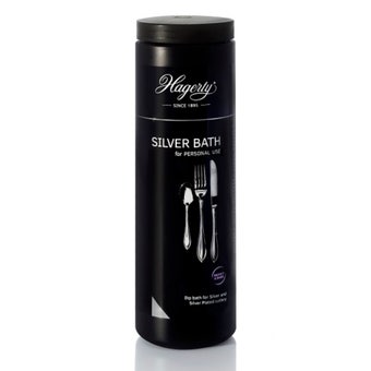 Hagerty Silver Bath Personal 580ml | Instant Tarnish Remover for Silver and Silver Plated Cutlery