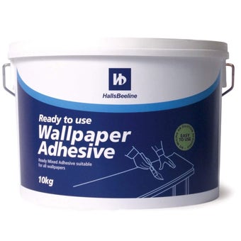 Halls Ready Mixed Wallcovering Adhesive 10Kg