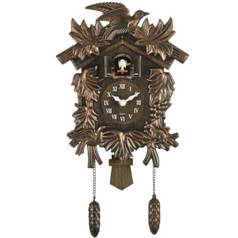 Hamburg Cuckoo Clock Antique Bronze