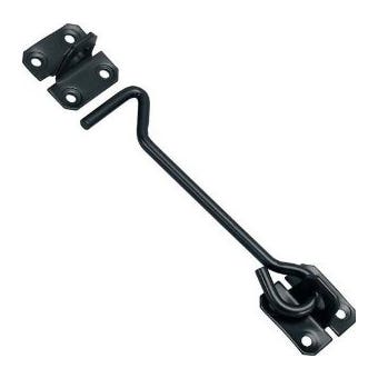 100mm Cabin Hook Black japanned