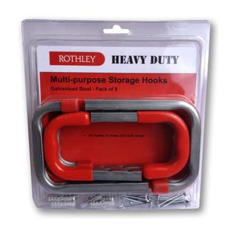 Multi Purpose Storage Hook - 8 piece