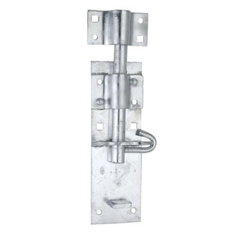 Heavy Duty Galvanised Padbolt 6"