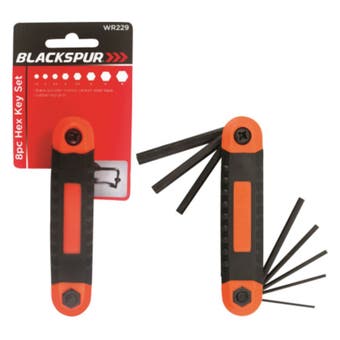 Hex Key Set - 8 piece