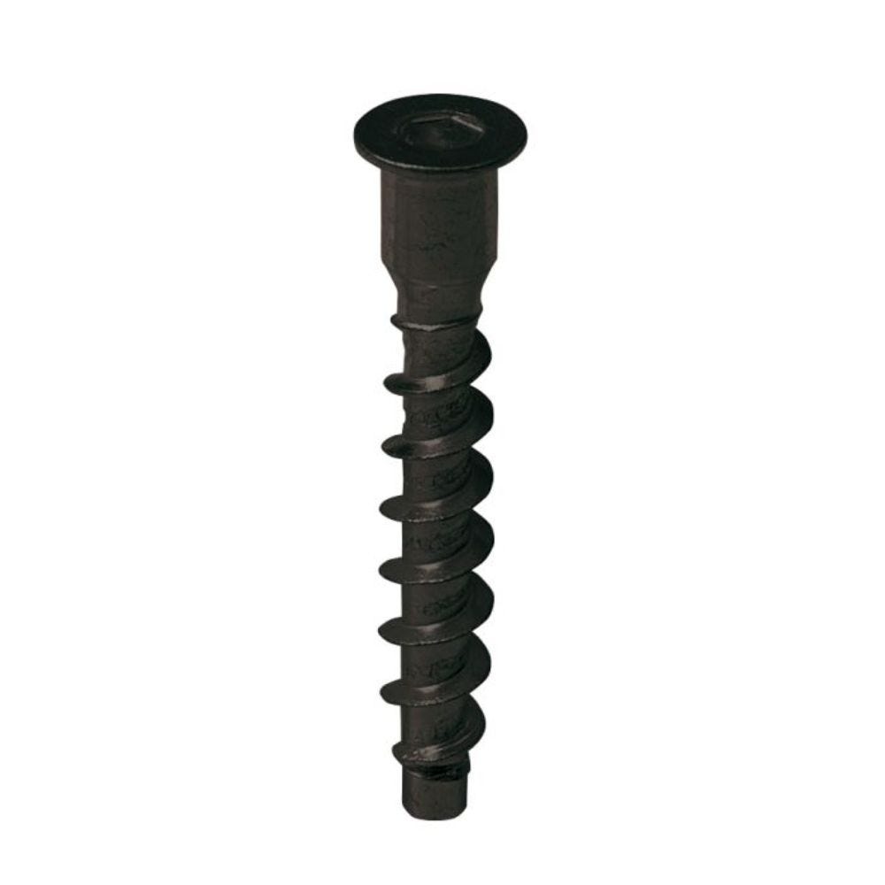 HexPozi Socket Cup Furniture Confirmat Screw M5x40 Black