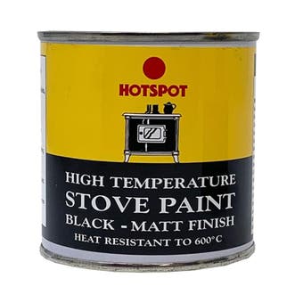 Hotspot Stove Paint Matt Black - 250ml