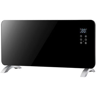 2KW Glass Panel Heater WIFI - Black