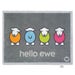 Hug Rug Pattern Hello Ewe – Charming, Sustainable & Dirt-Trapping Barrier Mat