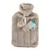 Ashley 2L Hot Water Bottle With Grey Faux Fur Cover