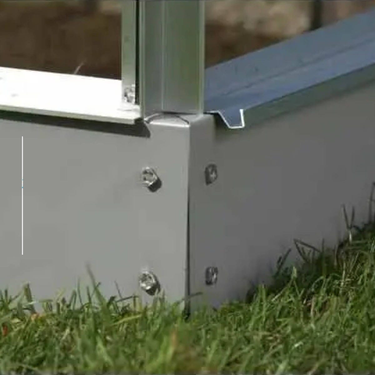 IDA 2ft x 6ft Power Coated Grey Base