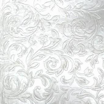 Cream Embossed Tablecloth