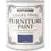 Rust-Oleum Chalky Finish Furniture Paint - Ink Blue 750ml